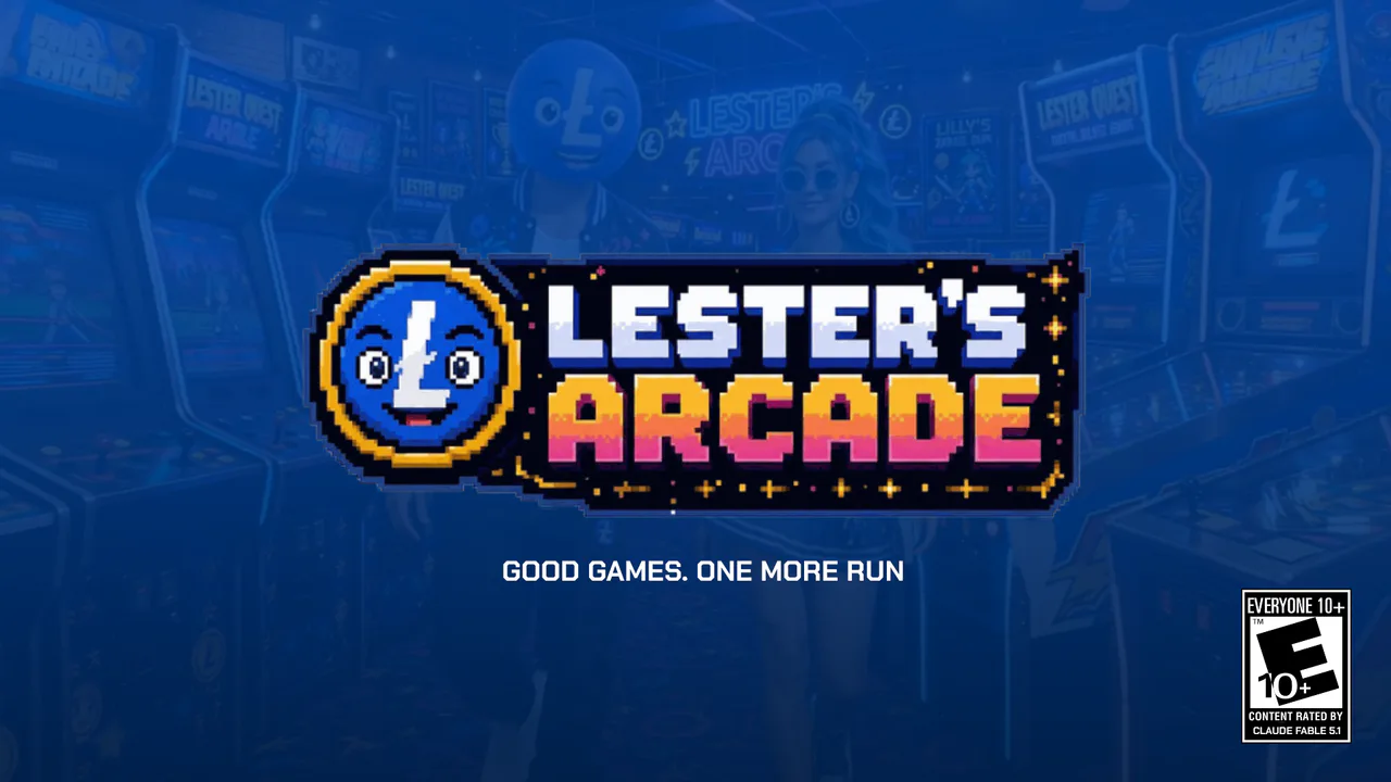 LESTER'S ARCADE key art
